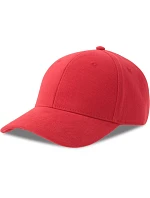 Atlantis Headwear Pilot-S 6 panelová kšiltovka z těžké bavlny 33.0273 red Atlantis Headwear Pilot-S 6 panelová kšiltovka z těžké bavlny 33.0273 red