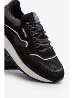 Pánské tenisky Big Star NN174321 s paměťovou pěnou Černé Pánské tenisky Big Star NN174321 s paměťovou pěnou Černé