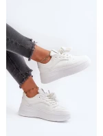 Dámská sportovní obuv na vysoké platformě bílá model 21656489 - Boto Dámská sportovní obuv na vysoké platformě bílá model 21656489 - Boto