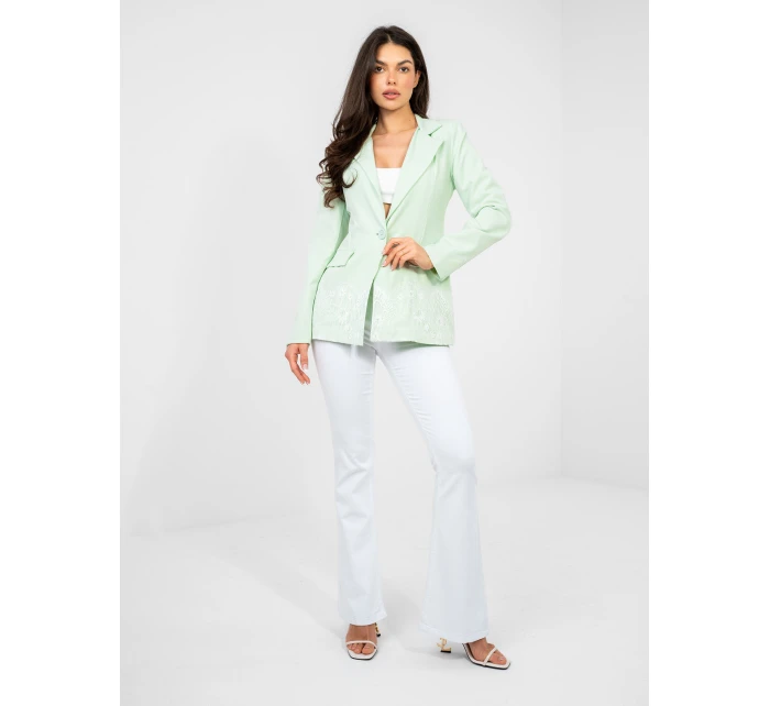 Marynarka IT MA model 22011421 mietowy - FPrice