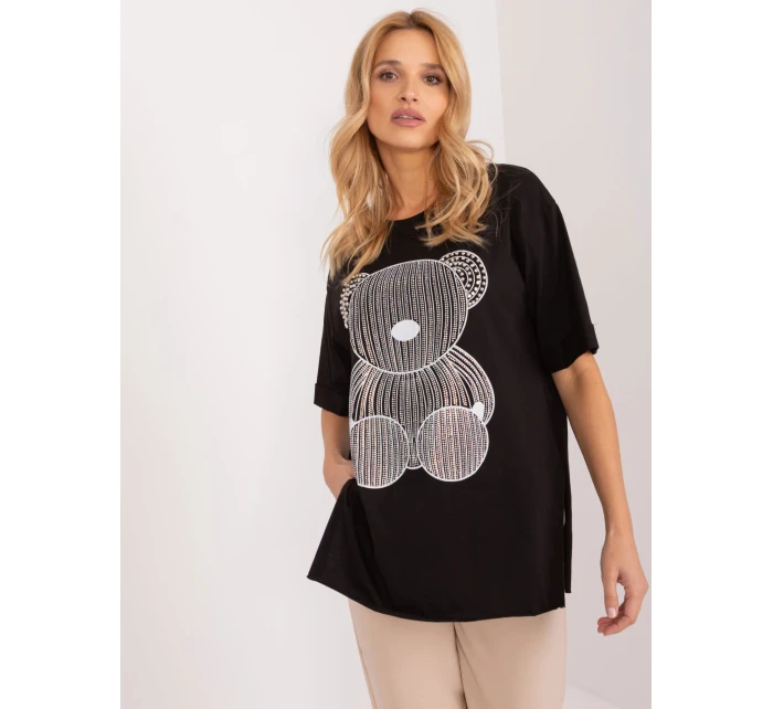 T shirt PM TS model 19688782 czarny - FPrice