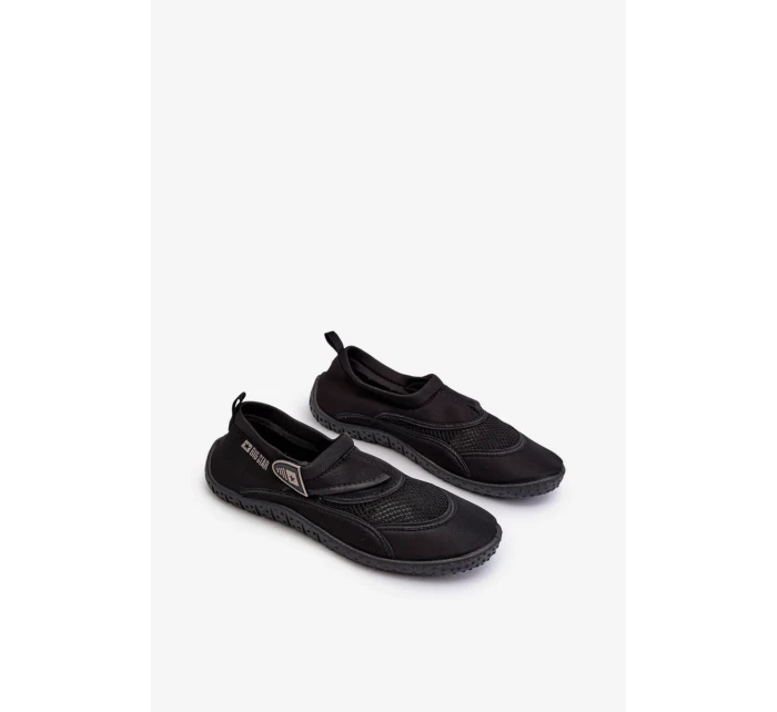 Pánské černé boty do vody Big Star Pánské černé boty do vody Big Star