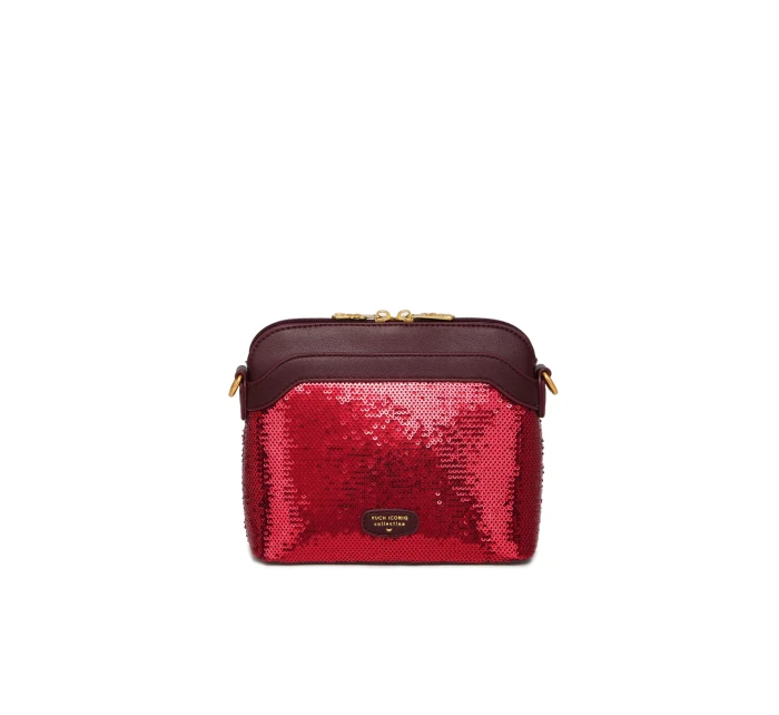 Dámská kabelka Vuch Fossy Sequin Mini Wine