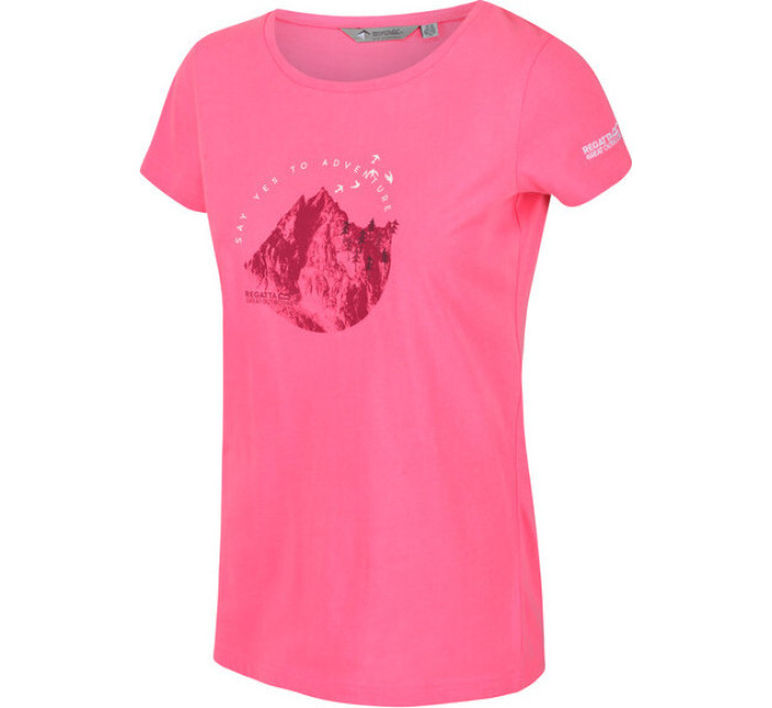 Dámské tričko RWT208 REGATTA Breezed Růžové