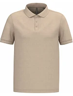 K 254 Pánské piqué polo model 22421992 light sand - Kariban