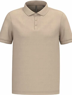 Kariban K 254 Pánské piqué polo 20.K254 light sand