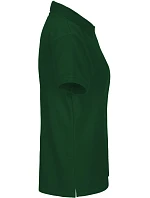 O Dámské piqué polo z bio bavlny bottle green model 22503817 - Neutral O Dámské piqué polo z bio bavlny bottle green model 22503817 - Neutral