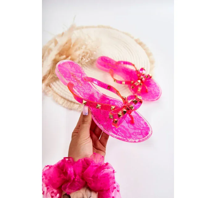 Dámské gumové žabky růžove Monise Dámské gumové žabky růžove Monise