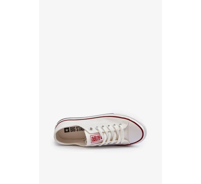 Pánské nízké tenisky Big Star Bílé Pánské nízké tenisky Big Star Bílé