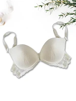 Dámská push-up podprsenka 20613 smetanová - Selmark