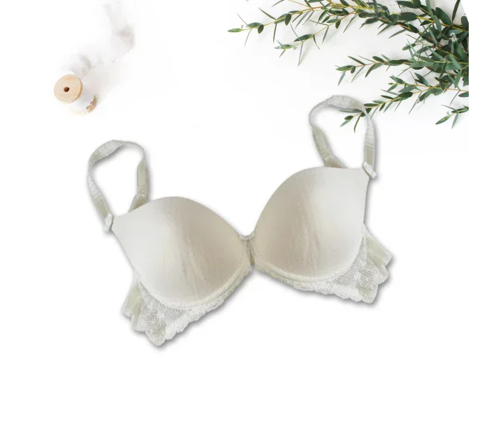 Dámská push-up podprsenka 20613 smetanová - Selmark Dámská push-up podprsenka 20613 smetanová - Selmark