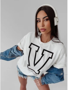 Dámské tričko 277843 ecru - Ola Voga