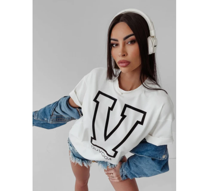 Dámské tričko model 18503384 ecru - Ola Voga