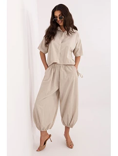 Kordové kalhoty model 226233 Italy Moda