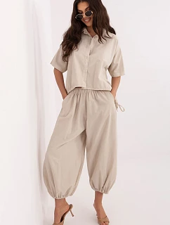 Kordové kalhoty model 226233 Italy Moda