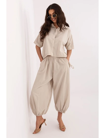 Kordové kalhoty model 226233 Italy Moda