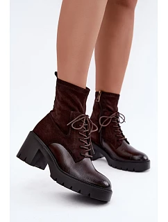 Boty na podpatku model 232078 Step in style