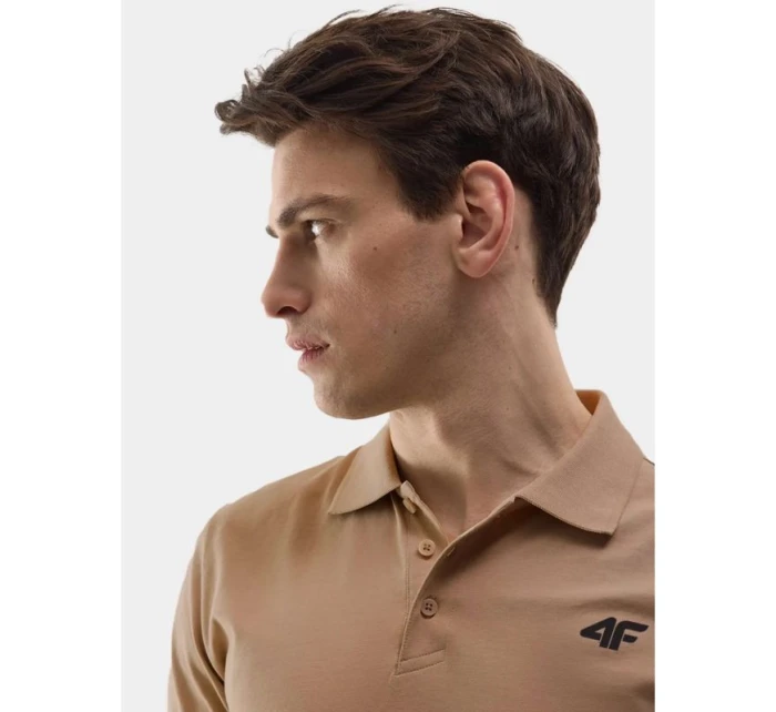 Pánské polo tričko 4F 4FWSS25TPTSM706-83S pánské Pánské polo tričko 4F 4FWSS25TPTSM706-83S pánské