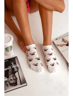 Dámské Bavlněné Ponožky S model 21683162 Ecru - Milena