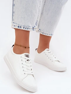 Dámské tenisky Sneakers z eko kůže Big Star TT274960 bílé