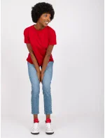 Tričko TW TS 1004.24x tmavě červená