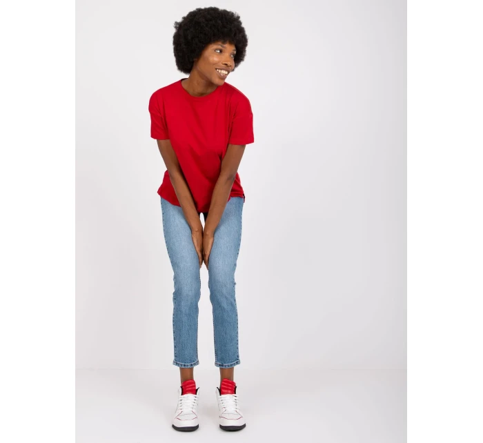 Tričko TW TS 1004.24x tmavě červená