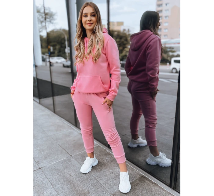 Dámská tepláková souprava DRESSLILY růžová FashionStreet AY0796