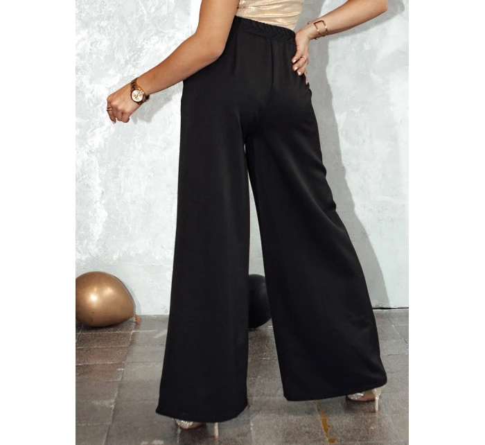 Dámské široké kalhoty black Dstreet model 21982092 - FashionStreet