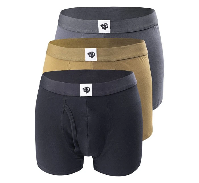 Pánské boxerky model 22050810 3PACK - Iguana