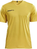 Craft Teamwear Squad Go Jersey Solid M Pánské sportovní tričko s výstřihem do V 82.5560 sweden yellow