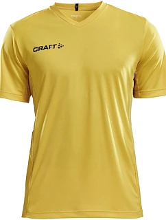 Squad Go Jersey Solid M Pánské sportovní tričko s výstřihem do V  yellow model 22468920 - Craft Teamwear