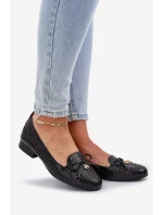 Lakované Baletky S Mašlí Eko Kůže Černé model 21685271 - Boto