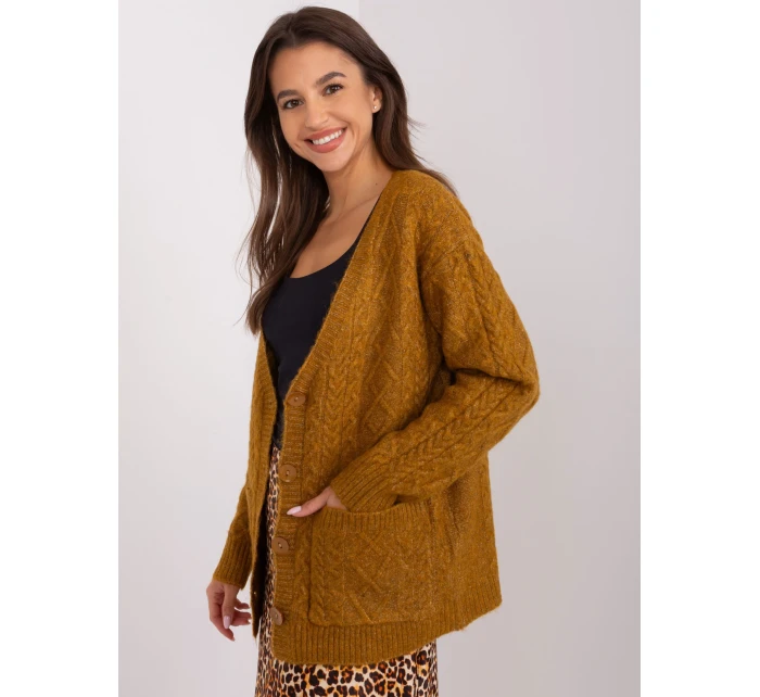 Jumper AT SW 2358.31 tmavě žlutá