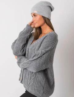 Čepice JK CZ 4.66 šedá