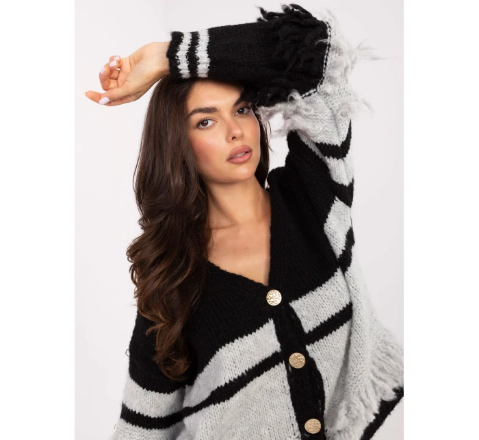 Sweter MI SW model 21365502 czarny - FPrice Sweter MI SW model 21365502 czarny - FPrice