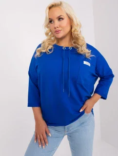 Bluzka RV BZ model 18965512 kobaltowy - FPrice
