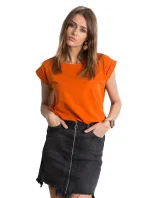 T shirt RV TS model 21185750 ciemny pomarańczowy - FPrice T shirt RV TS model 21185750 ciemny pomarańczowy - FPrice