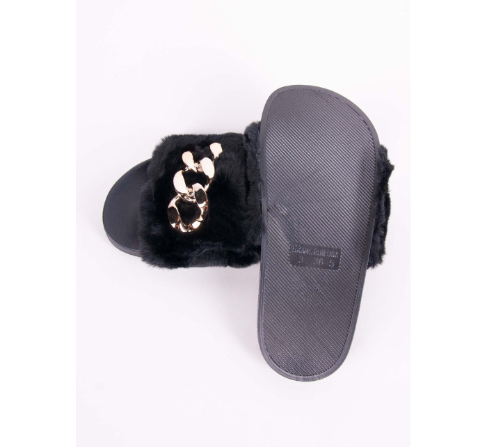 Yoclub Dámské sandály Slide OKL-0072K-3400 Black