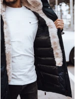 FashionStreet pánská tmavě modrá zimní bunda TX4591