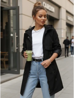 Dámská přechodná bunda parka černá FashionStreet TY5554