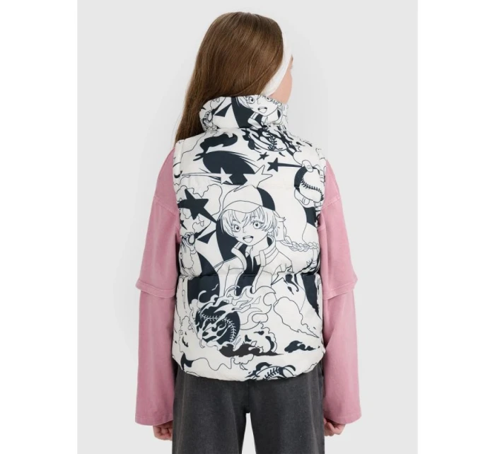 Dívčí rukávy bez rukávů se syntetickou výplní model 21814789 dětské - 4F