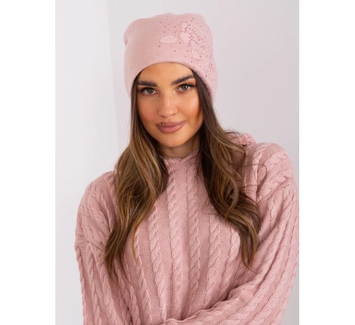 Czapka AT CZ model 19001801 jasny różowy - FPrice Czapka AT CZ model 19001801 jasny różowy - FPrice