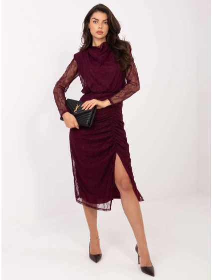 Šaty IT SK 9937.16 tmavě fialové
