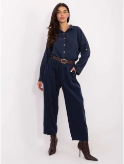 Spodnie IT SP model 21749849 ciemny niebieski - FPrice