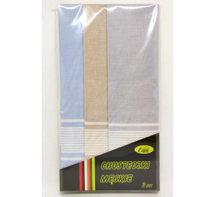 Pánské kapesníky CH-017 kpl=3 ks.