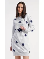 Dámské domácí šaty s dlouhým rukávem model 21417125 - Vienetta