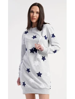 Dámské domácí šaty s dlouhým rukávem model 21417125 - Vienetta