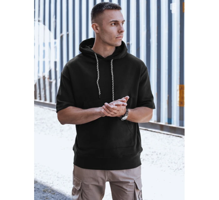 Pánská černá mikina FashionStreet BX5673