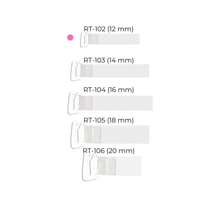 Silikonová ramínka s  RT 102 12 mm model 18056715 - Julimex