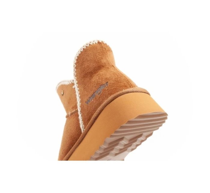 Wrangler Elsa zimní kotníkové boty zateplené pohodlné módní hnědé Wrangler Elsa zimní kotníkové boty zateplené pohodlné módní hnědé